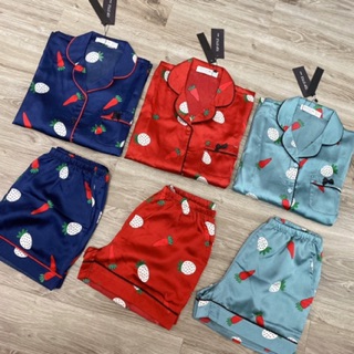 Bộ Ngủ Lụa Xuất Dư Cao Cấp
