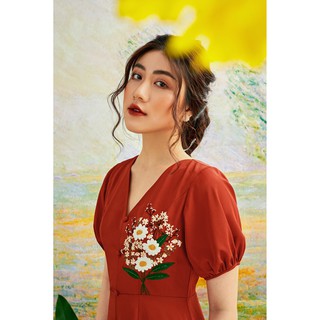 OLV - Đầm Melora Embroidered Dress