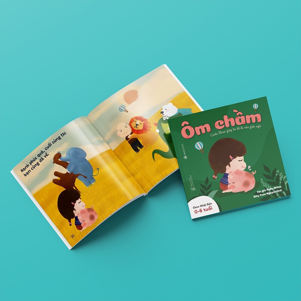 Sách - Ehon Giúp Bé Dễ Đi Vào Giấc Ngủ: Buồn Ngủ Ơi Là Buồn Ngủ+Ôm Chầm+Rừng Ơi Ngủ Ngon(Bộ 3 Cuốn)-Dành ChoTrẻ 0-4 Tuổi | BigBuy360 - bigbuy360.vn