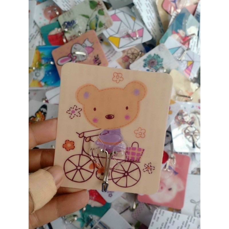 Combo 10 móc dán tường 3D