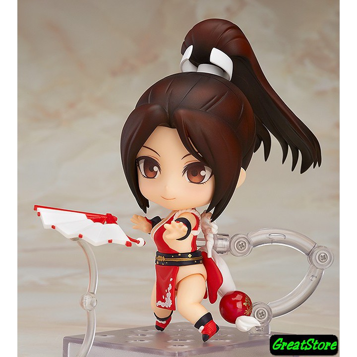 ( HÀNG CÓ SẴN ) MÔ HÌNH NHÂN VẬT MAI SHIRANUI KING OF FIGHTING KOF 684 Q size CỬ ĐỘNG ĐƯỢC Nendoroid