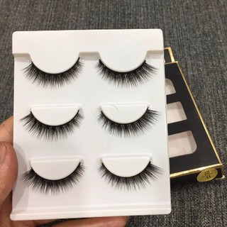 Mi Giả 3D Lông Chồn 3 Đôi