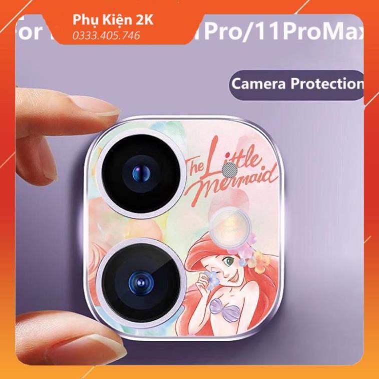 [Khuyến Mãi Sốc]  Phụ kiện bảo vệ máy ảnh cho iPhone 11 11 Pro 11 Pro Max nhiều kiểu đẹp mắt