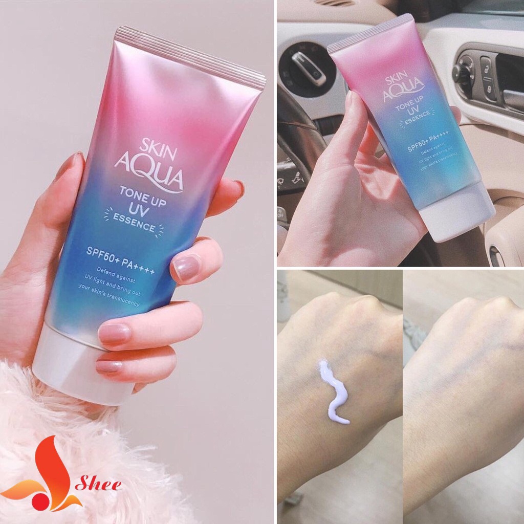 (Mẫu mới 2020) Kem Chống Nắng Chống Nắng Skin Aqua Tone Up UV Milk đủ bill