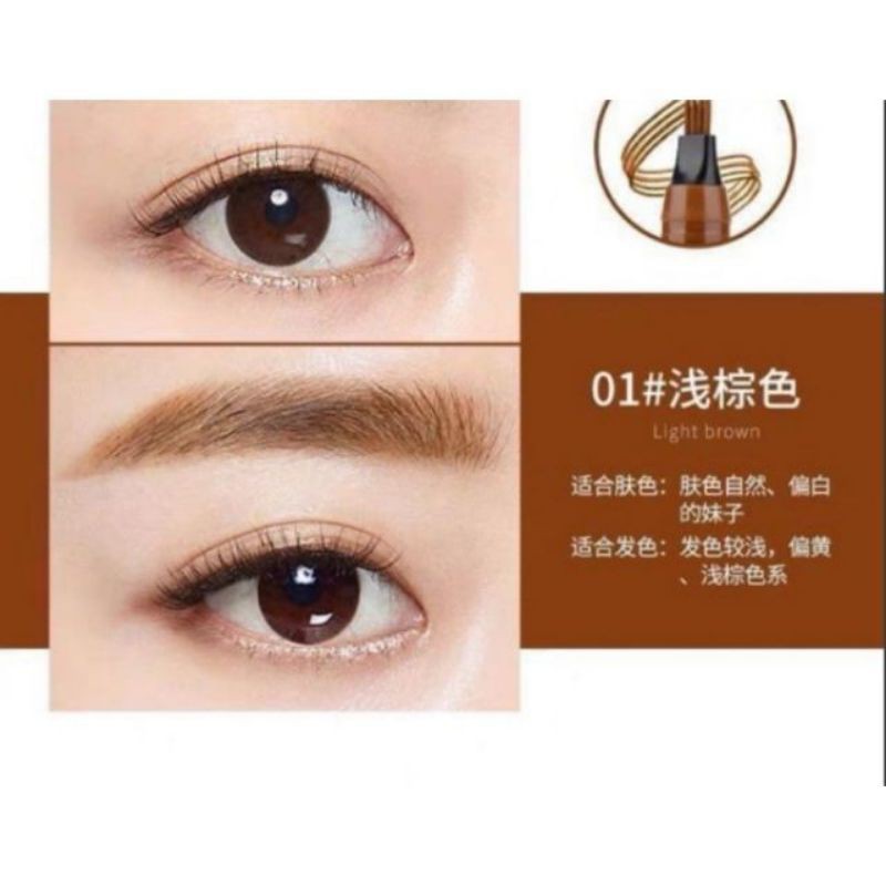 Bút chì kẻ lông mày phẩy sợi 4D loại mới | BigBuy360 - bigbuy360.vn