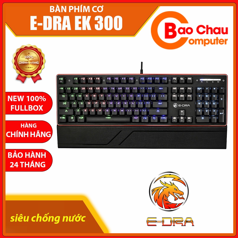 Bàn phím chơi game cơ quang E-DRA EK300 KATANA-Bảo Châu Computer