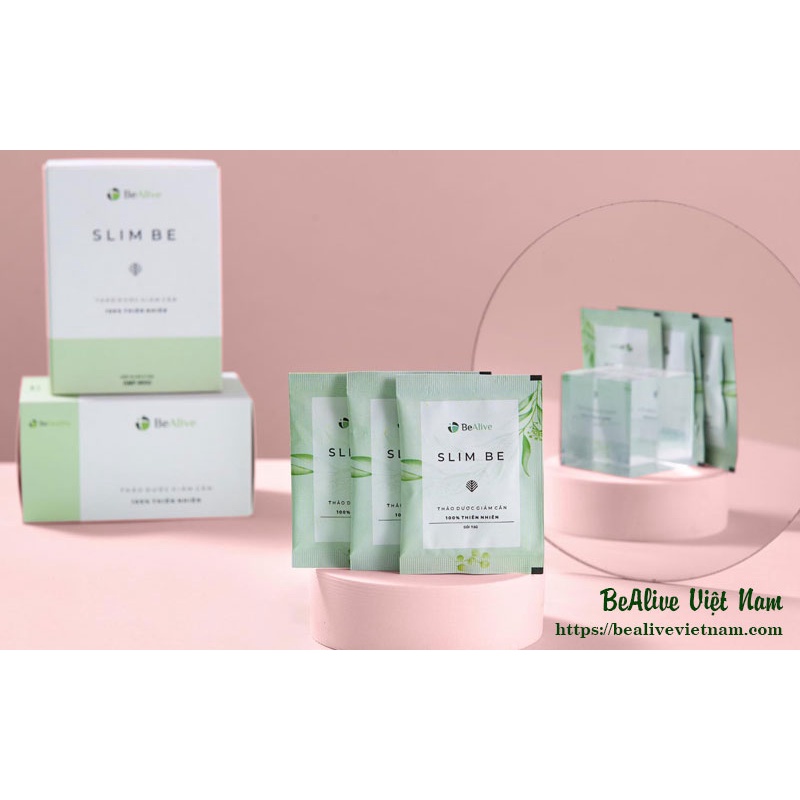 Giảm Cân SLIM BE của BEALIVE Chính Hãng giảm mỡ bụng hiệu quả giảm béo an toàn chính hãng 30 viên