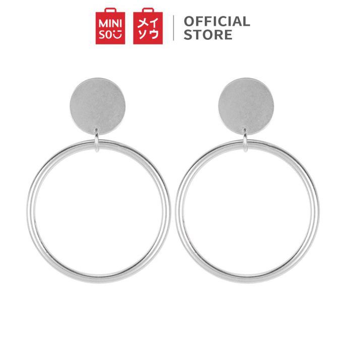 Bông Tai Miniso Thiết Kế Đơn Giản Thời Trang Cho Nữ