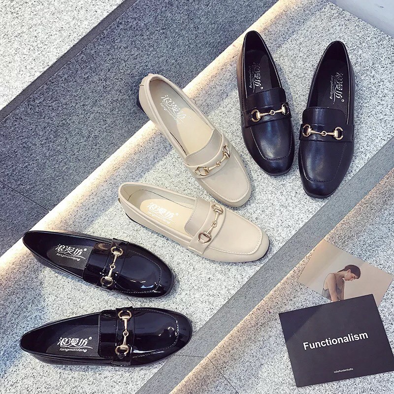 Giầy Moca Khoá Cài Ngang Xinh Xắn | BigBuy360 - bigbuy360.vn