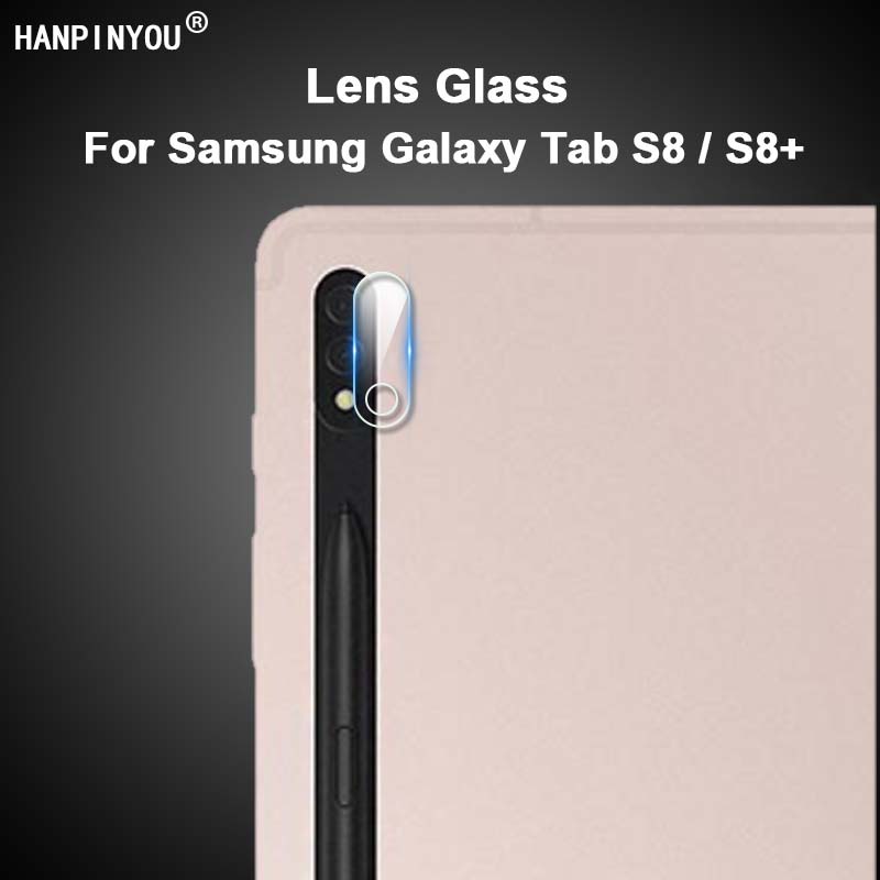 Set 5 Miếng Dán Cường Lực Bảo Vệ Camera Sau Cho Samsung Galaxy Tab S8 / S8 Plus Kèm Phụ Kiện