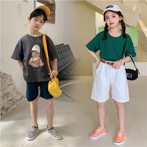 Giày Thể Thao Vải Canvas Thoáng Khí Phong Cách Hàn Quốc Thời Trang Xuân Thu Cho Bé