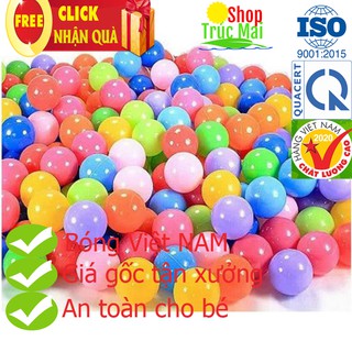 100 BÓNG NHỰA MỀM CHO BÉ