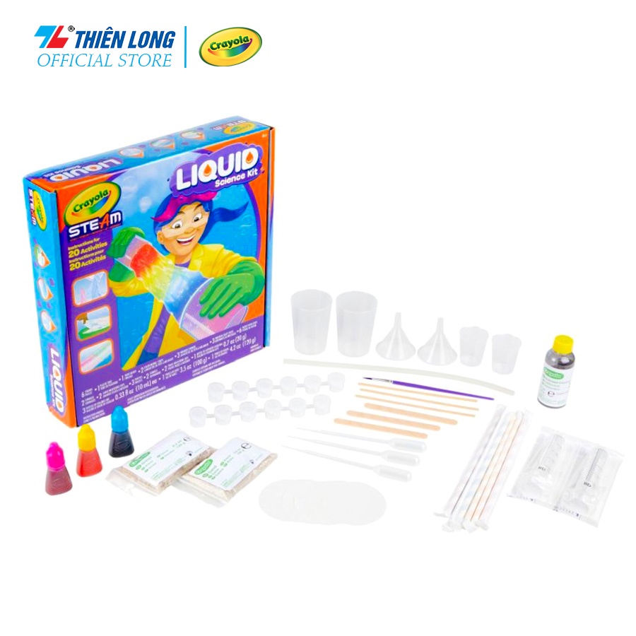 Bộ đồ chơi màu nước Crayola STEAM Liquid Science Kit