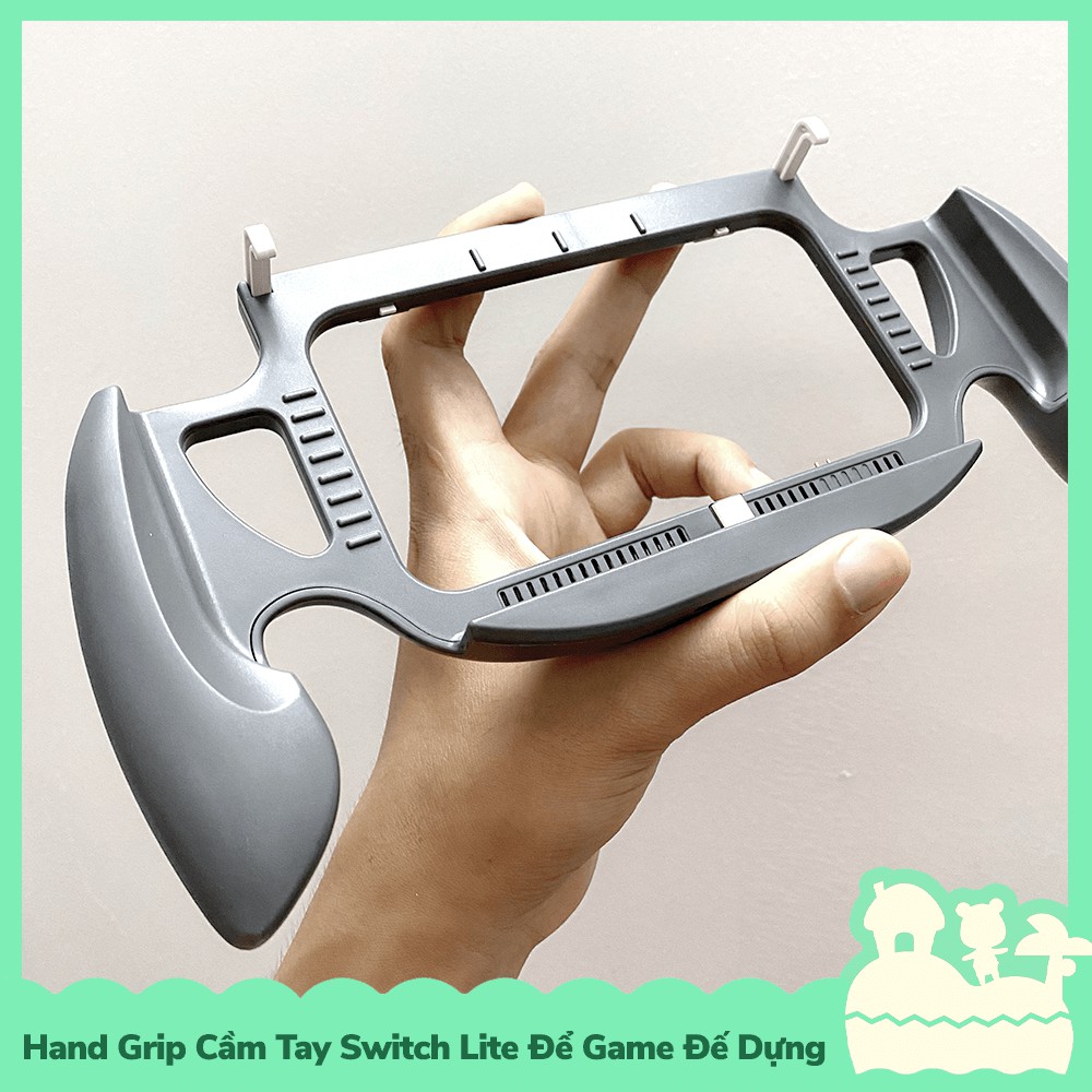 [Sẵn VN] Hand Grip Tay Cầm Nintendo Switch Lite 6 Khoanh Đựng Game và Đế Dựng