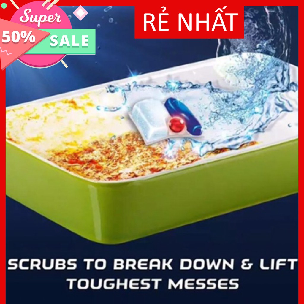 Viên Rửa Bát Finish Quantum ULTIMATE