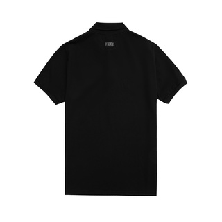 Áo Thun PoLo Nam Nữ BYS Basic Màu Đen