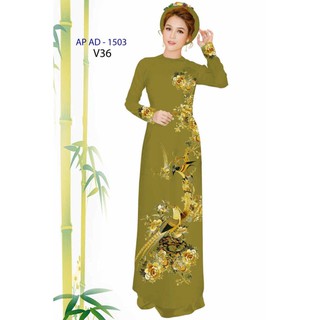 vải áo dài con công
