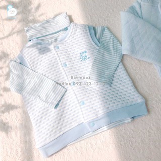 Nous jacket xanh zigzag