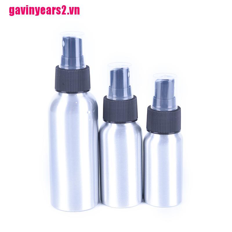 Bình Xịt Bằng Nhôm Tiện Lợi 30 / 50 / 100ml