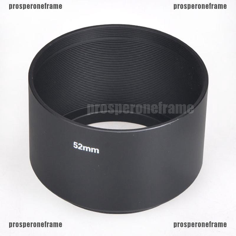 Loa Che Nắng 52mm Cho Máy Ảnh Canon Nikon Pentax Sony Ol