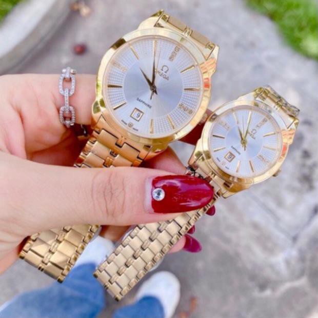 [Siêu Phẩm] Đồng hồ Nam (nữ) OMEGA-802 dây đúc mặt chống xước, chống nước cực tốt | BigBuy360 - bigbuy360.vn