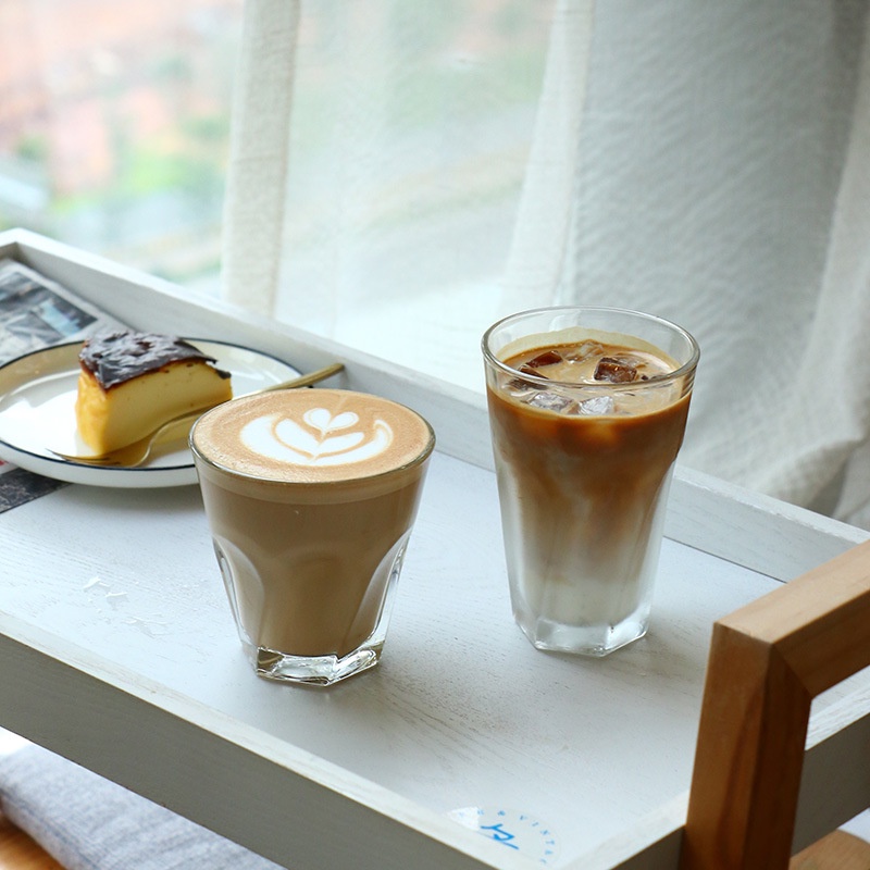 SALE GIÁ SỈ TẠI XƯỞNG Bộ 6 cốc ly sinh tố nước ép Libbey Thổ Nhĩ Kỳ Gibraltar Twist Duratuf 355ml - 15747(Không in logo)