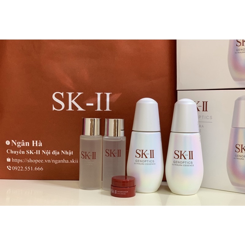 SERUM DƯỠNG TRẮNG ULTRAURA SKII 30-50ml kèm quà tặng