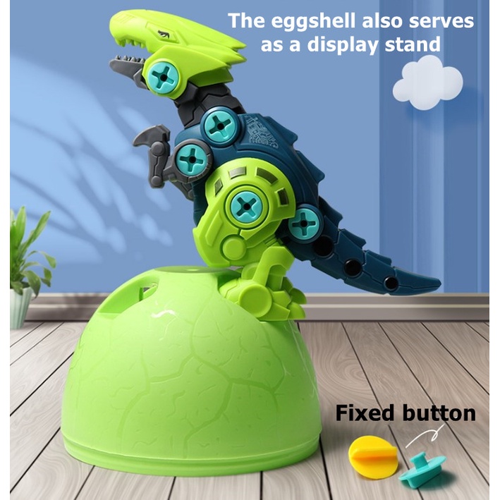 Mô Hình Khủng Long Lắp Ráp Thủ Công Cho Bé