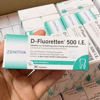 D3 fluoretten 500 iu của Đức