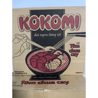 Mì kokomi 65g vị tôm chua cay