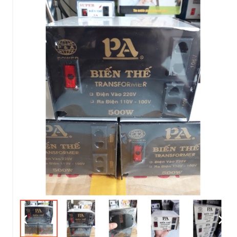 Biến Thế 220V Ra 110V - 100V PA 500W 3300W