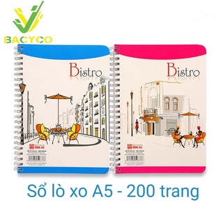 Sổ Lò Xo A4 / A5 200 Trang