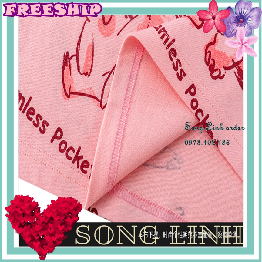 Áo thun cộc tay Nelly -Heybig mẫu SEAMLESS POKET