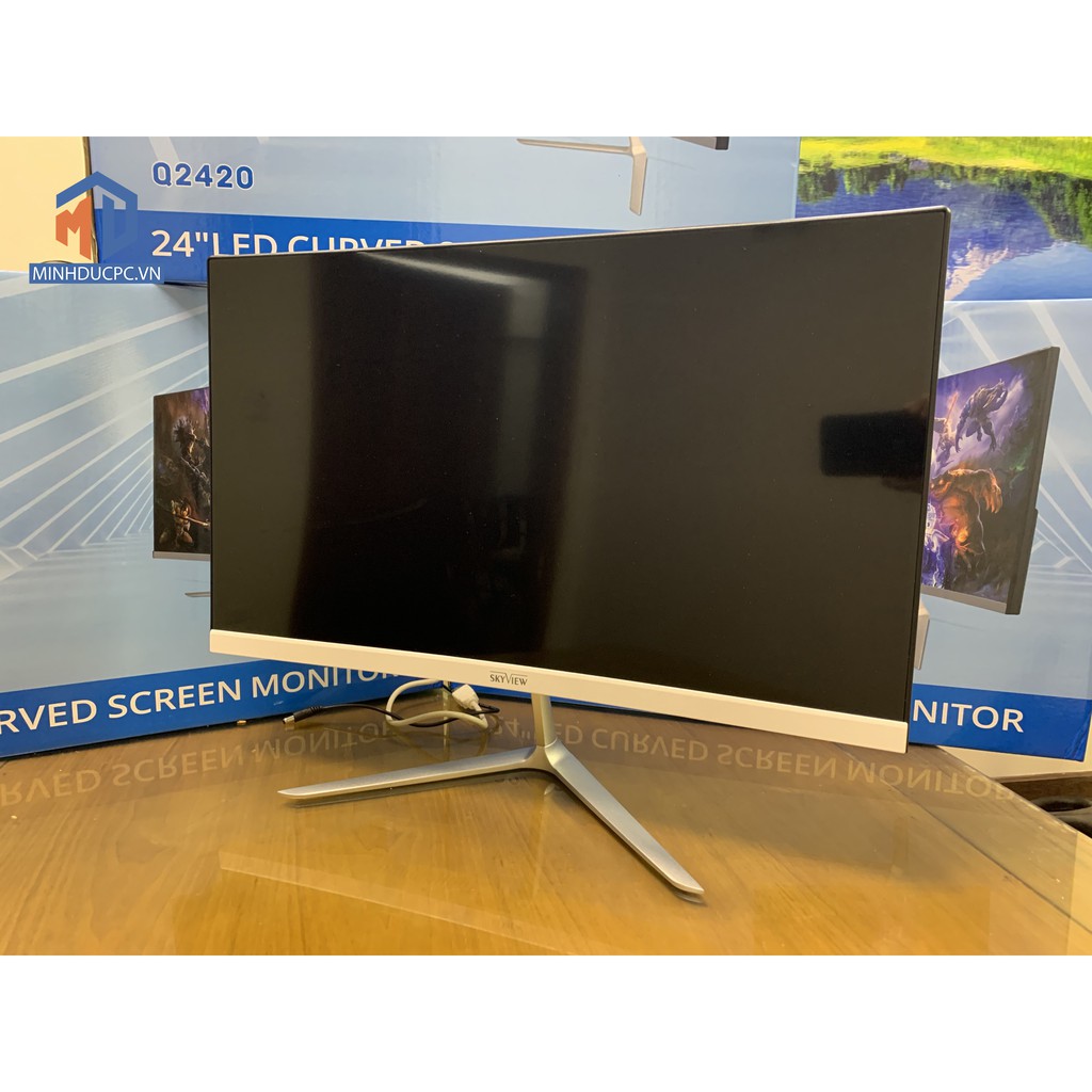 Màn hình 24 inch SKYVIEW Q2420 LED cong Full viền 75Hz siêu sang chảnh - thời thượng | BigBuy360 - bigbuy360.vn