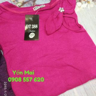 áo len cổ nơ(clip+hình thật)