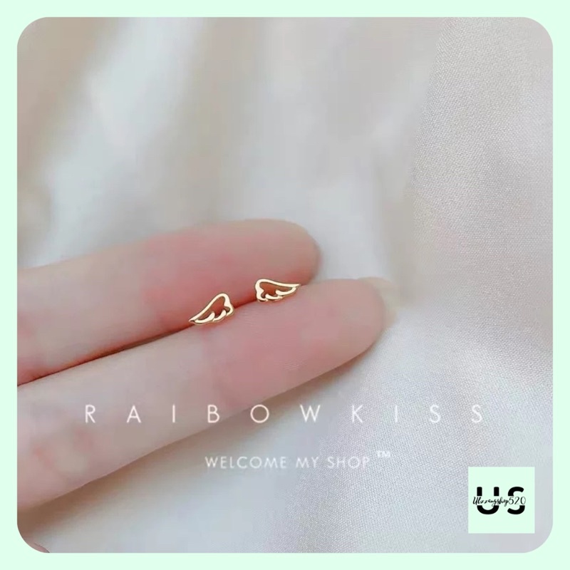 K10 Khuyên tai bạc 925 nhiều hình xinh đẹp đáng yêu kiểu Hàn Quốc Ulzzangshop520