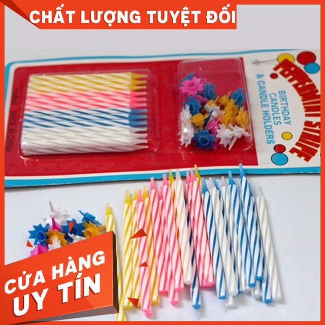 [HOT]Nến tăm hộp 24 vỉ