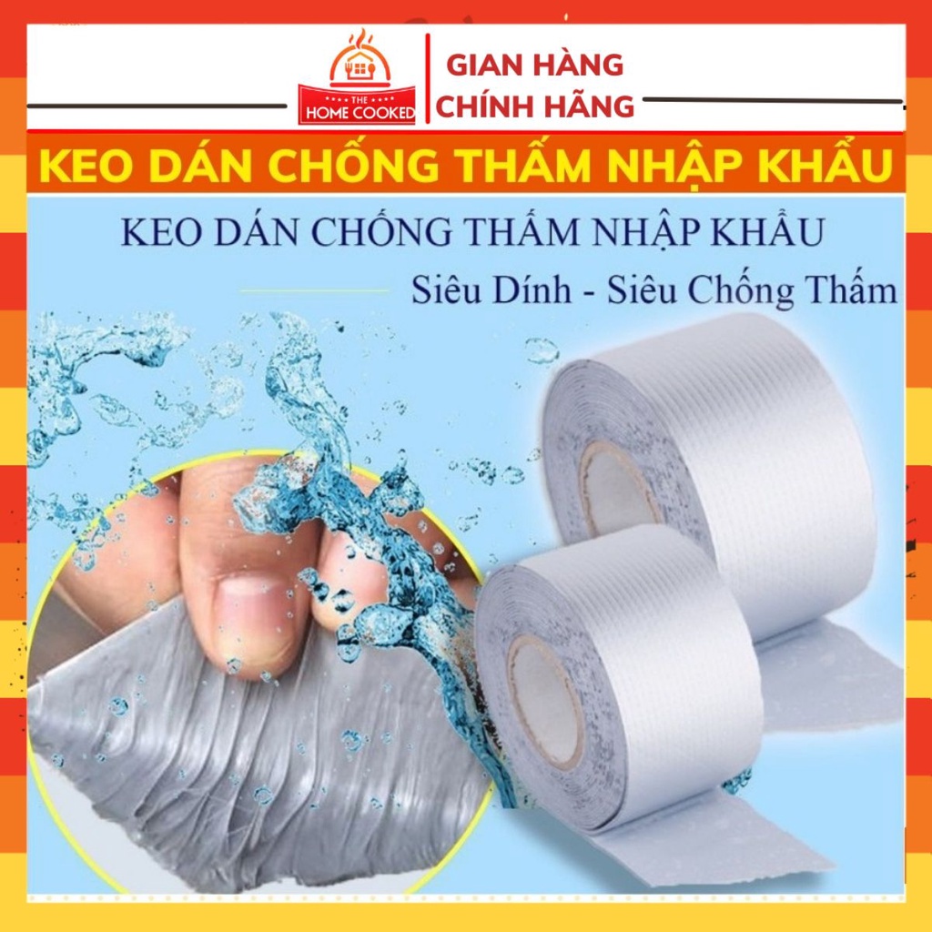 Băng Keo Chống Thấm, Băng Dính Chống Thấm Chống Dột Mái Tôn, Chịu Nhiệt Hàn Quốc Công Nghệ Nhật Bản, Độ Bền 20 Năm