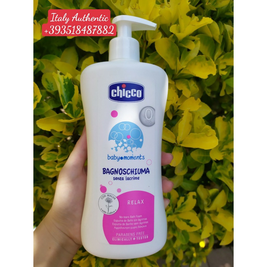 Sữa tắm gội Chicco yến mạch/ hoa cúc/ Teddy/ Malva 500ml