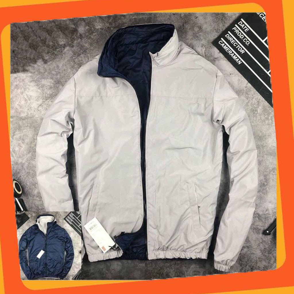 [Freeship - Hàng Auth] Áo Gió 2 Mặt l Áo Khoác Dù dành cho cả Nam và Nữ_45-80kg | BigBuy360 - bigbuy360.vn