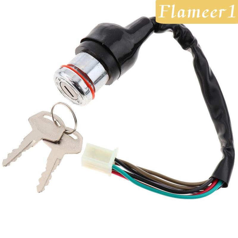 Công Tắc Đánh Lửa 6 Dây + Chìa Khóa Cho Xe Tay Ga Suzuki GN 125