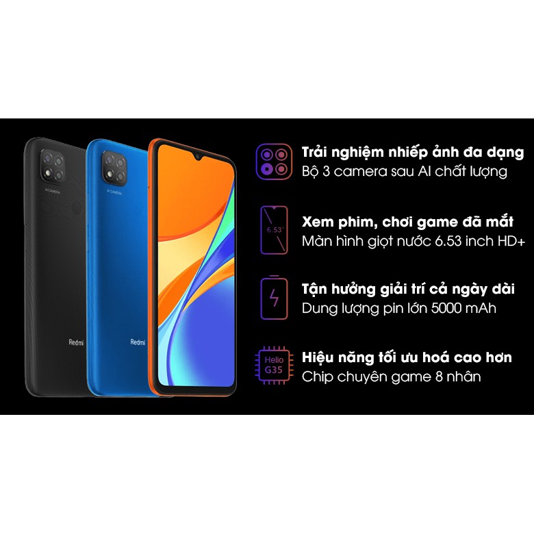 Điện thoại Xiaomi Redmi 9C (3GB/64GB) - Hàng Chính Hãng Phân Phối Digiworld ! | BigBuy360 - bigbuy360.vn
