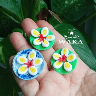 Trứng luộc mini 01 tỉ lệ 1/12