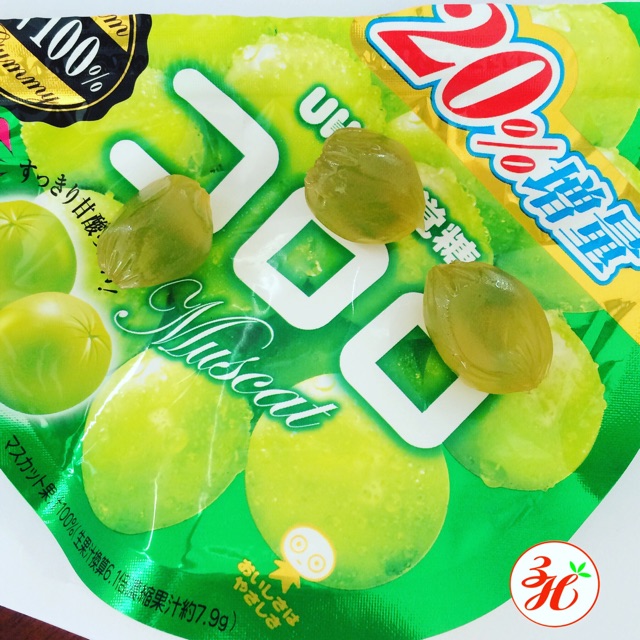 Kẹo dẻo "giòn" UHA Nhật Bản