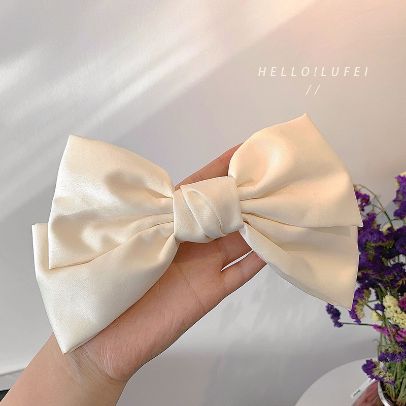 Kẹp Tóc Đính Nơ Phong Cách Nhật Bản Xinh Xắn Cho Bé Gái