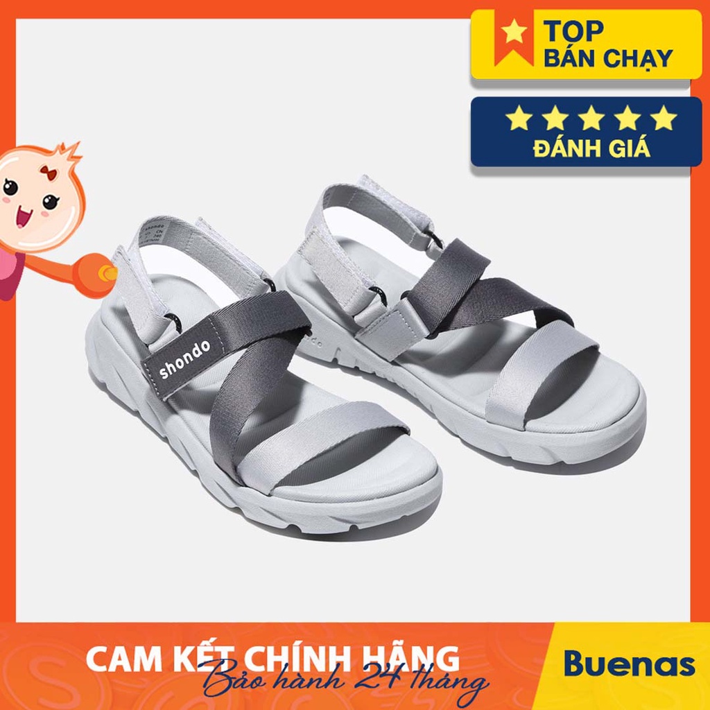 ▼Sandal shat nam nữ F6 Sport F6S2120 đế ghi ombre xám giày dép shondo Việt