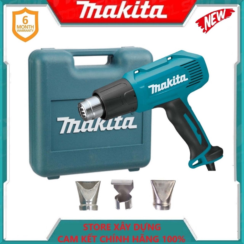 MÁY THỔI HƠI NÓNG 1600W MAKITA HG5030K- HÀNG CHÍNH HÃNG