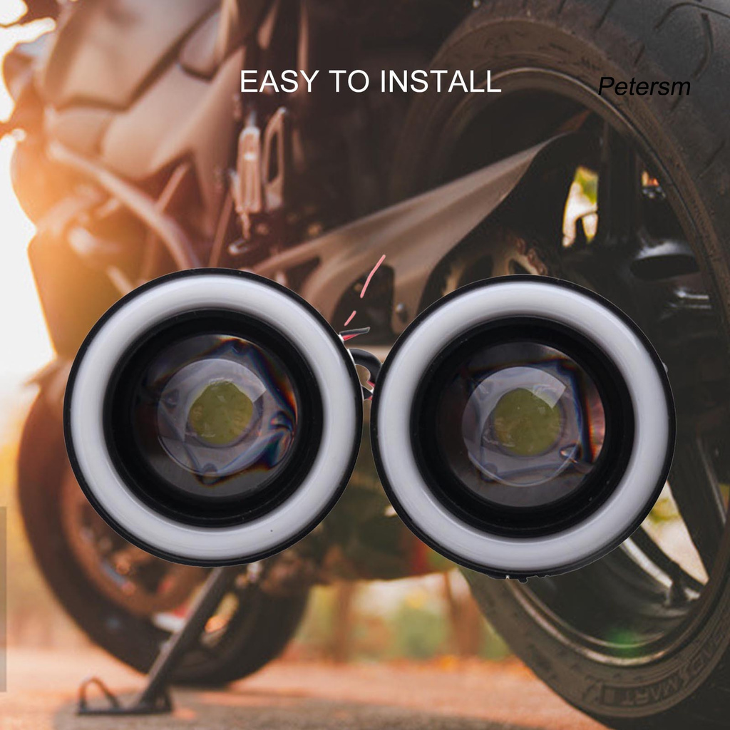 Bộ 2 Đèn Led Drl 6000k-6500k Cho Xe Hơi
