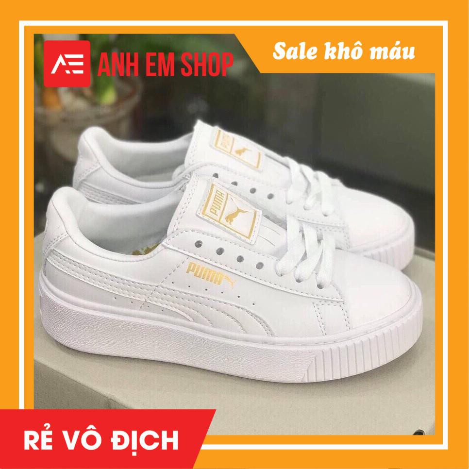 Giày Sneaker Nữ Trắng