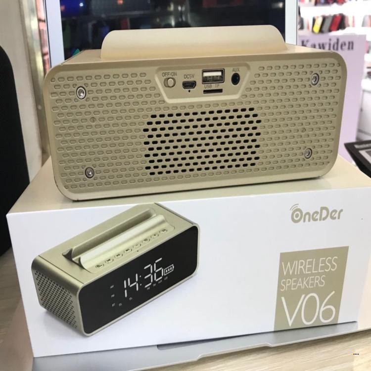 LOA BLUETOOTH HIFI siêu Bass chuẩn HD - Thương hiệu OneDer V06 - OnederV06